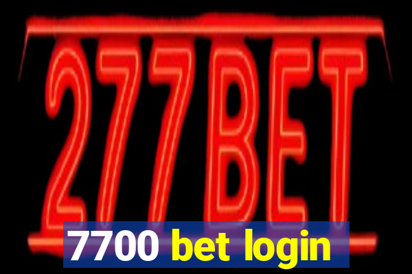 7700 bet login